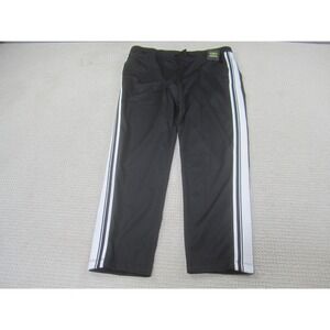 Athletic Works Sweatpants Mens XL Black White Track NWT Straight Leg Pants